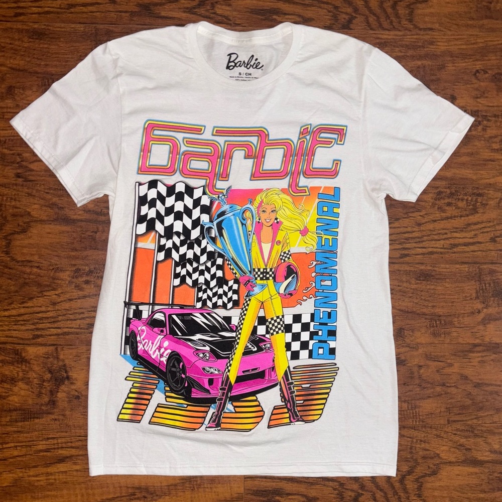 Barbie Racing Mattel Phenomenal 1959 Racing Champion T-Shirt Vibrant Graphic Tee